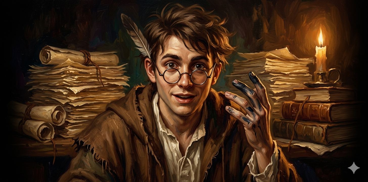 Quill, the junior archivist